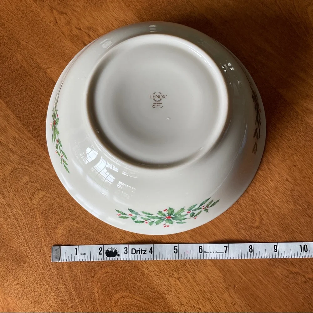 Lenox holly bowl